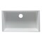 Alfi Brand White 33" Sgl Bowl Undermount Granite Composite Kitchen Sink AB3322UM-W - alternate 9